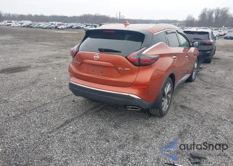 2020 Nissan Murano Sl Intelligent Awd из США, поврежденный, VIN 5N1AZ2CS4LN111933